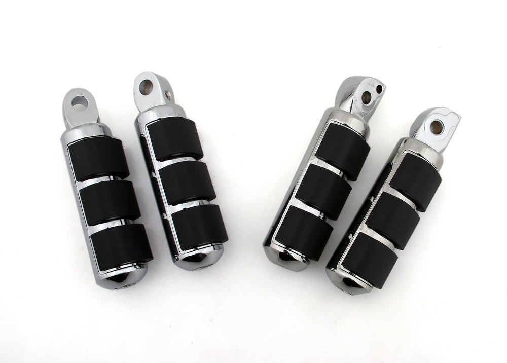 Front & Rear Foot Pegs For Suzuki Intruder 1400 Boulevard S83 Marauder 800 Generic