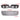 2006-2009 For VW GOLF MK5 GTI 3PCS Front Lower Bumper Grille + Fog Light Cover