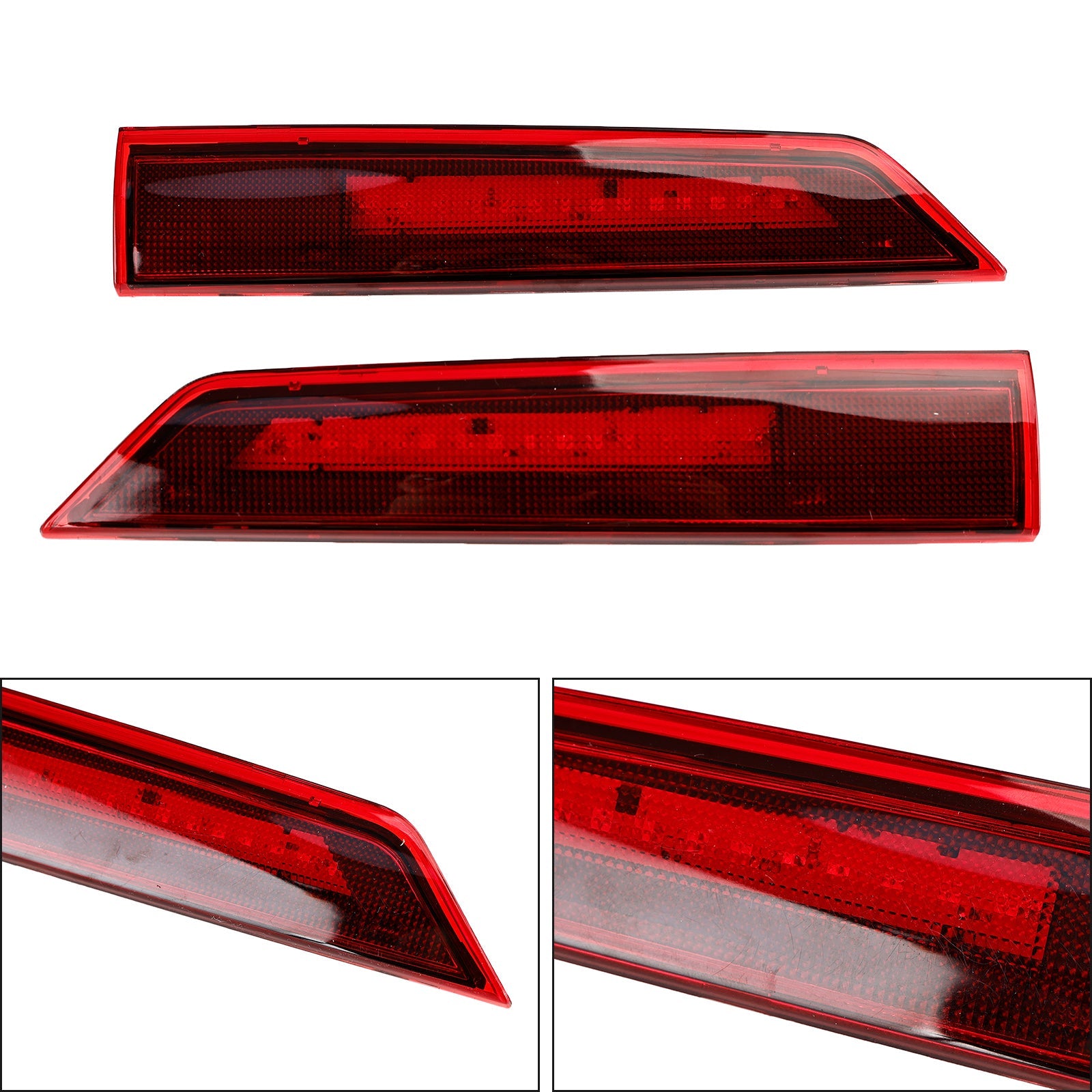 2x High Level 3rd LED Rear Brake Light For Ford Transit Tourneo Custom Barn Door