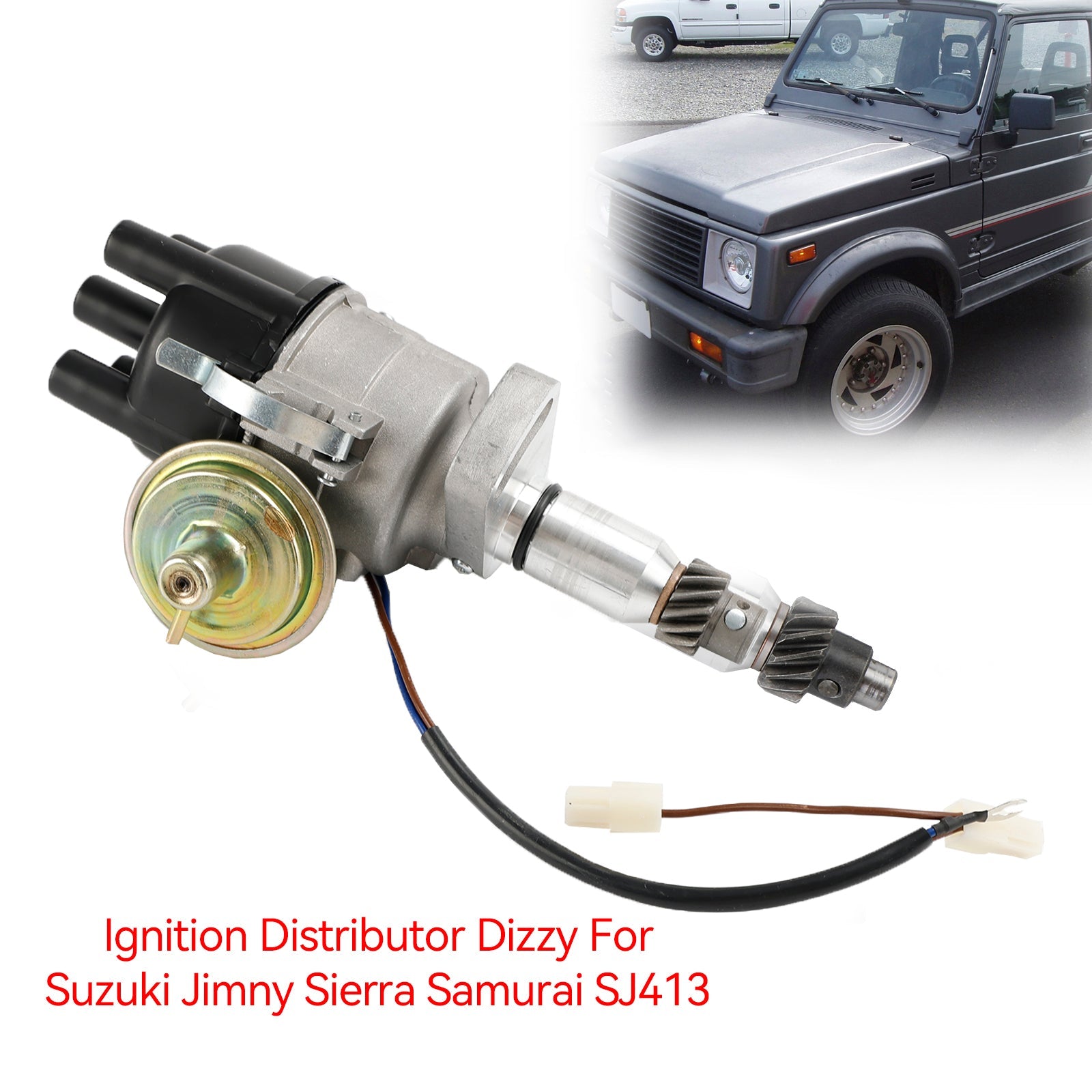 1981-1998 Suzuki Jimny Sierra Samurai SJ413 Distribuidor de encendido mareado para 33100-60A10