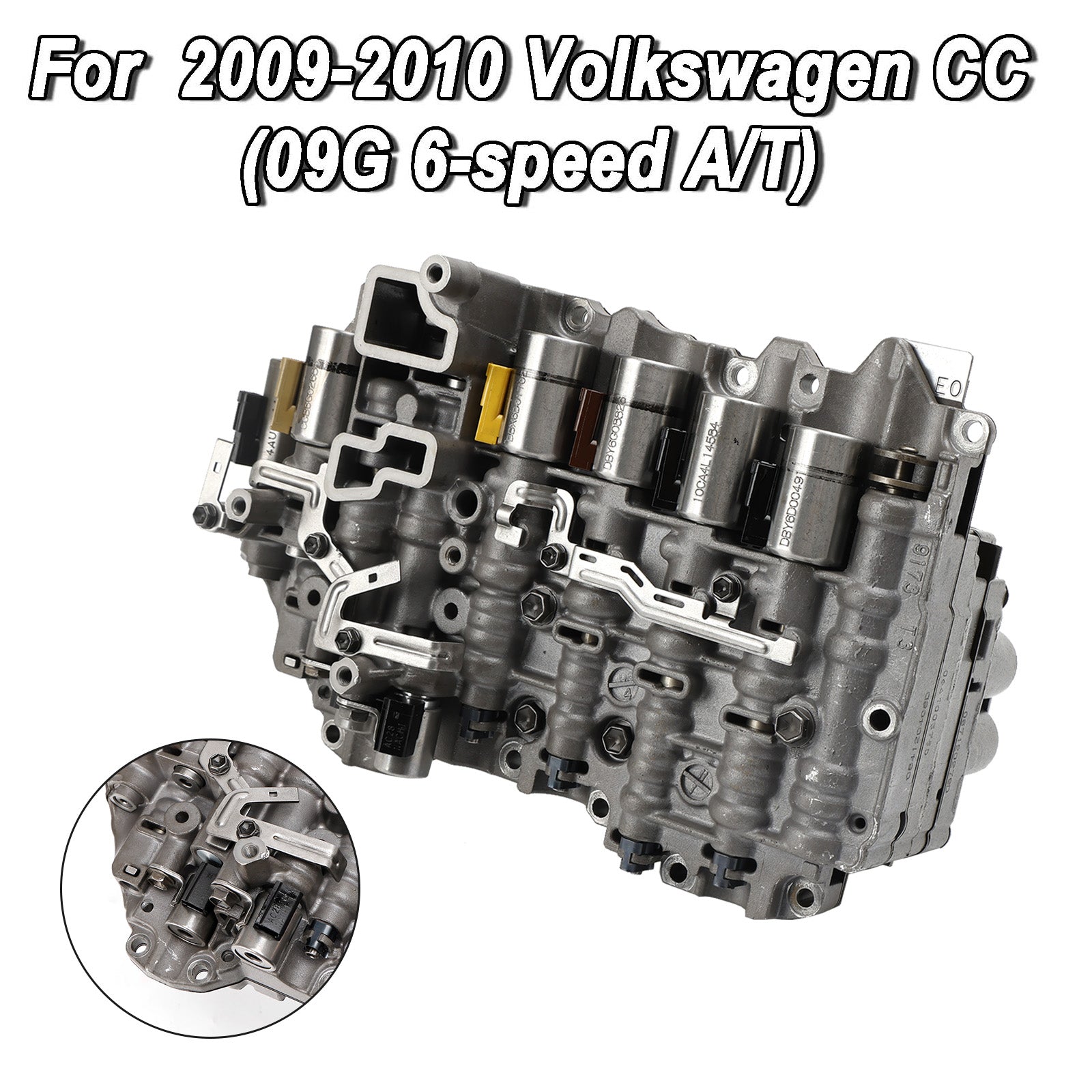 2005-2010 Volkswagen Jetta 2.5L (09G 6-speed A/T, including SportWagen) 09G TF-60SN Automatic Transmission Valve Body