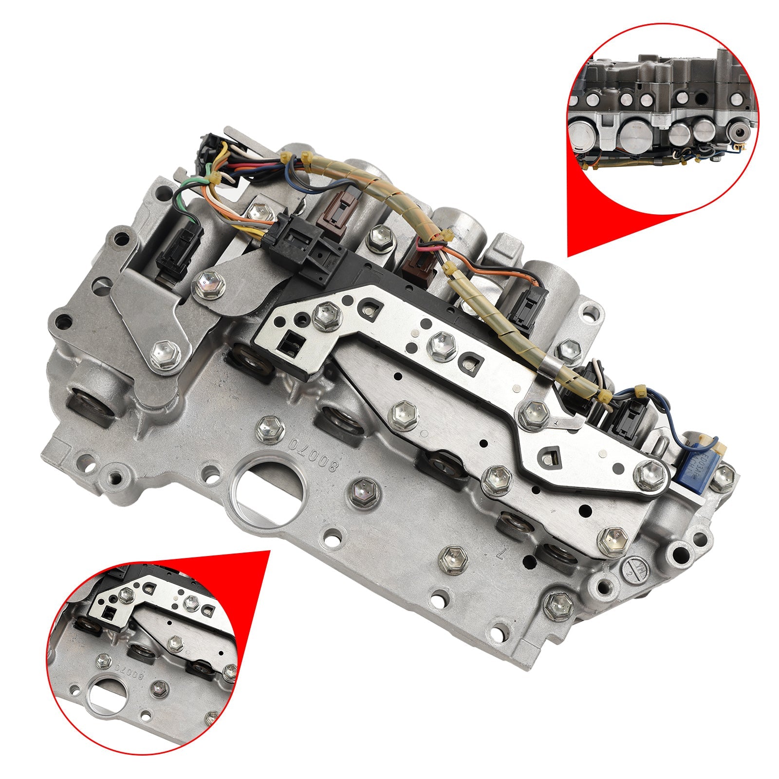 2008-2011 Toyota AVENSIS L4 2.2L 
 Transmission Valve body U660E w/7 Solenoid