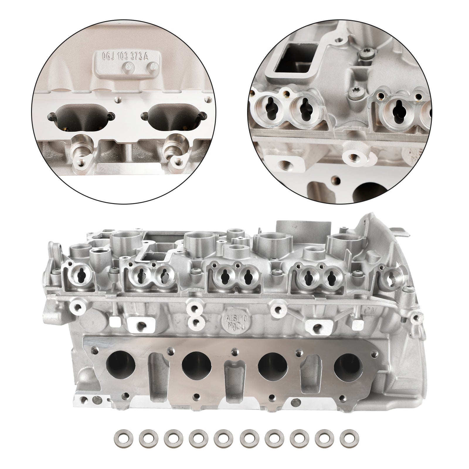 2009-2015 Audi A4 (B8) Q5 2.0 EA888 2.0T Engine Cylinder Head & Valves 06H103064L 06H103064AC