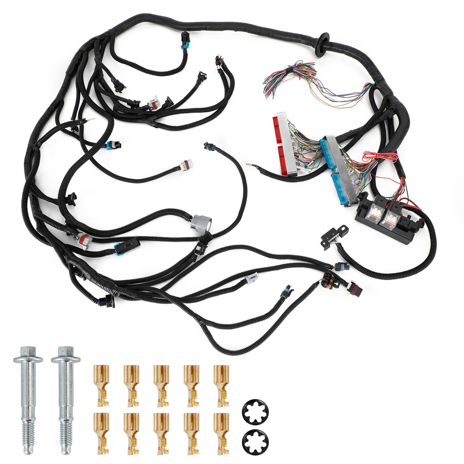 1997-2006 LS SWAPS DBC 4.8 5.3 6.0 Arnés de cableado independiente LS1-4L60E para genérico