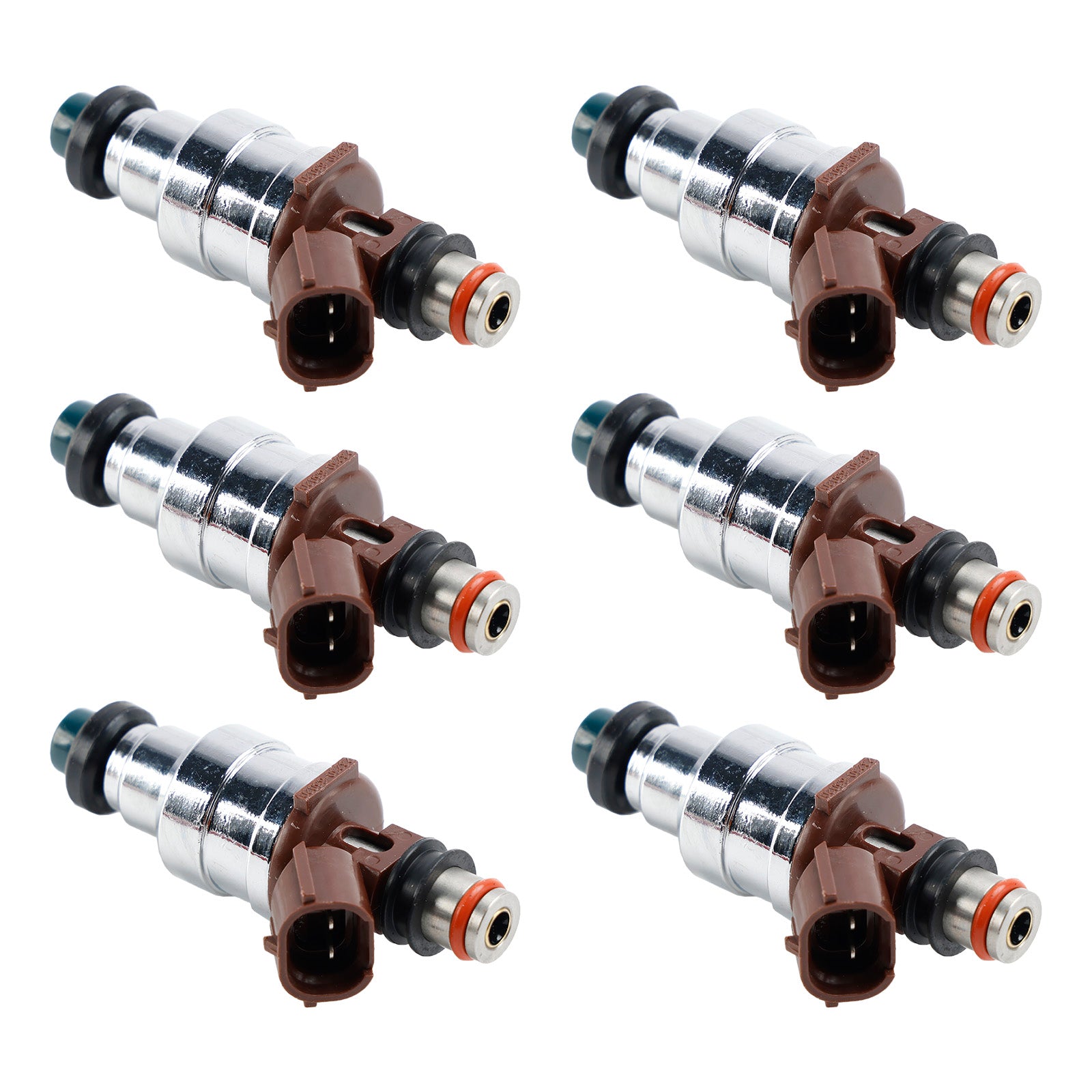 6pcs Fuel Injectors fit Toyota 4Runner Pickup 89-95 3VZE 3.0L V6 23209-65020 Generic