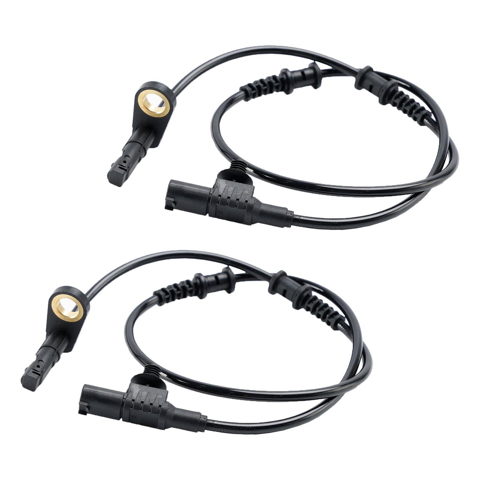 2Pcs ABS Wheel Speed Sensor Front Right & Left for Mercedes-Benz 2112115401817