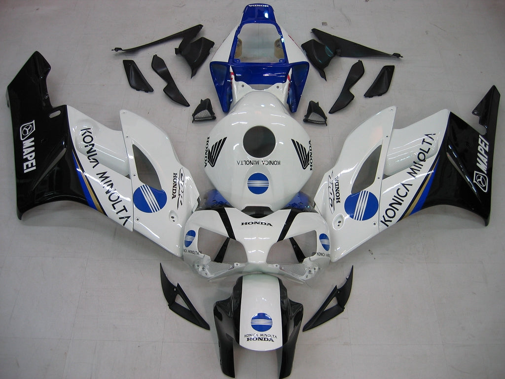 Carenados 2004-2005 Honda CBR 1000 RR Blanco Konica Minolta Genérico