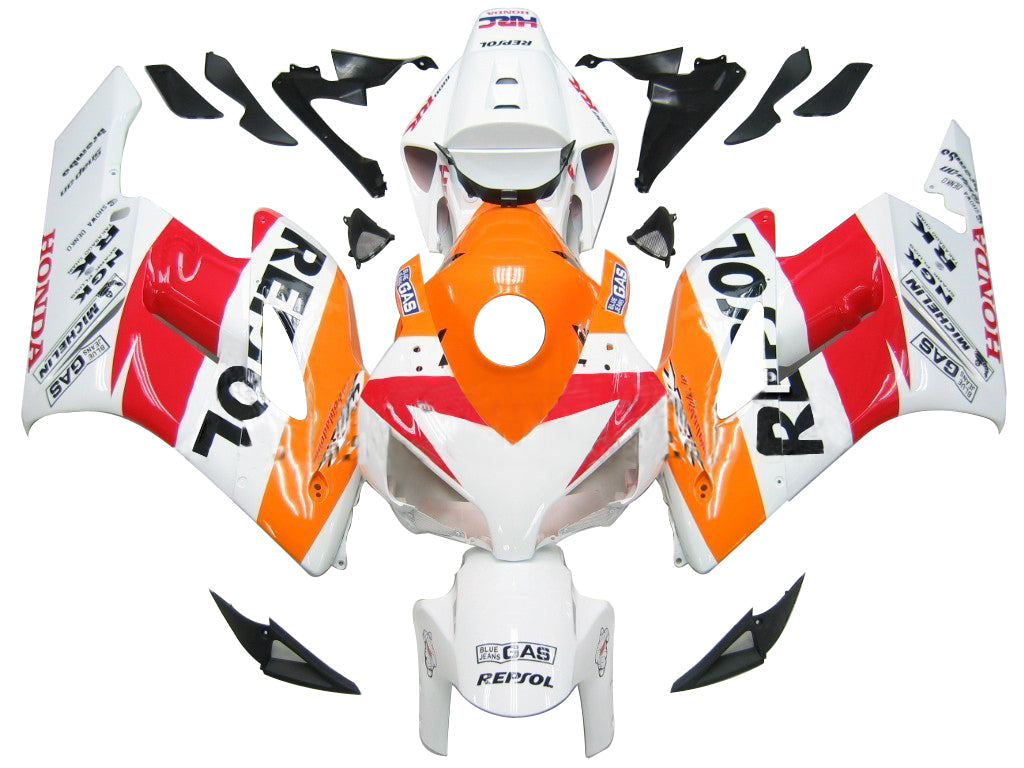 Carenados 2004-2005 Honda CBR 1000 RR Blanco Naranja Repsol Genérico