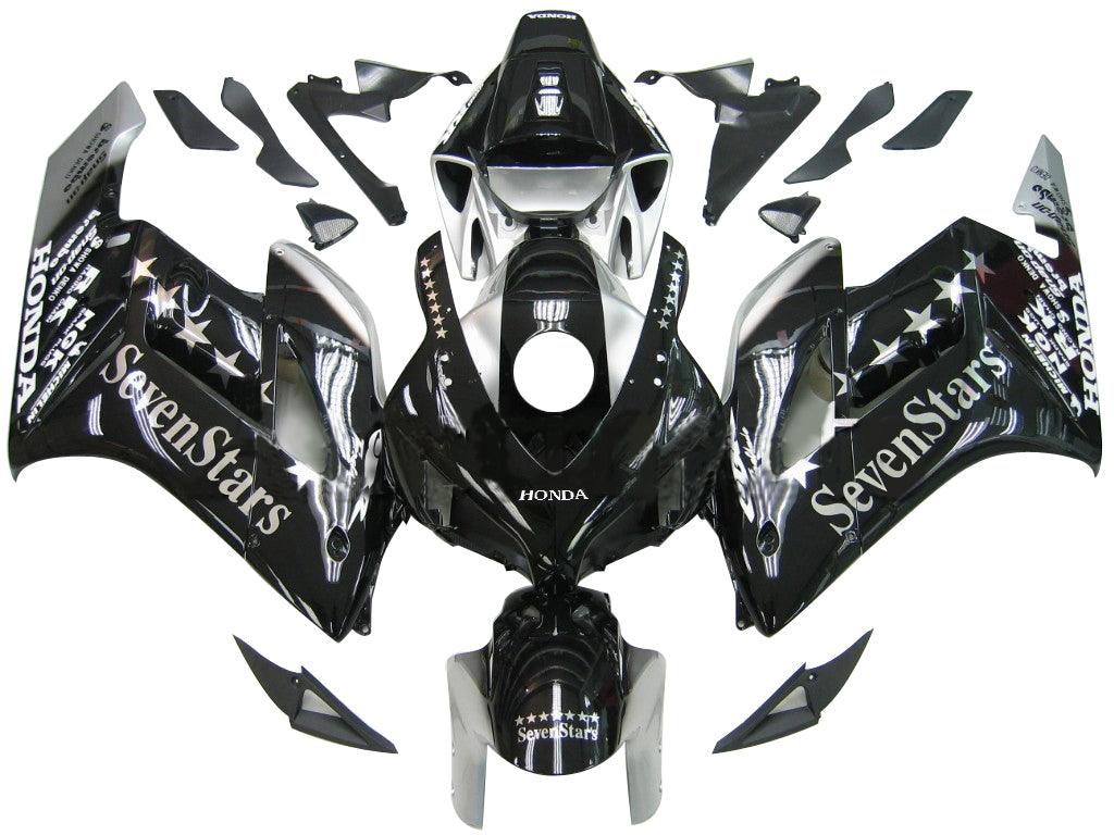 Carenados 2004-2005 Honda CBR 1000 RR Negro SevenStars Genérico