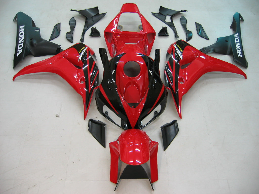 Carenados 2006-2007 Honda CBR 1000 RR Rojo Negro CBR Genérico