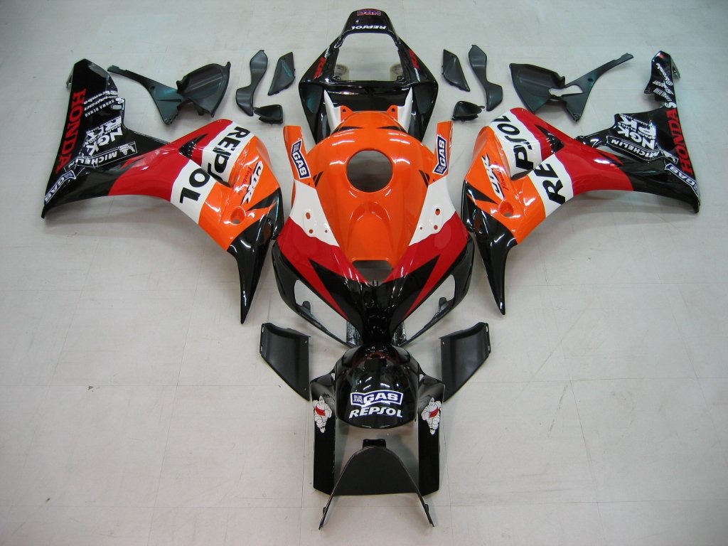 For CBR1000RR (2006-2007) Bodywork Fairing ABS Injection Molded Plastics Set 45 Color