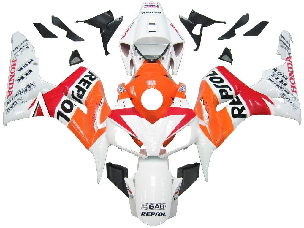 Carenados 2006-2007 Honda CBR 1000 RR Blanco Naranja Repsol Genérico