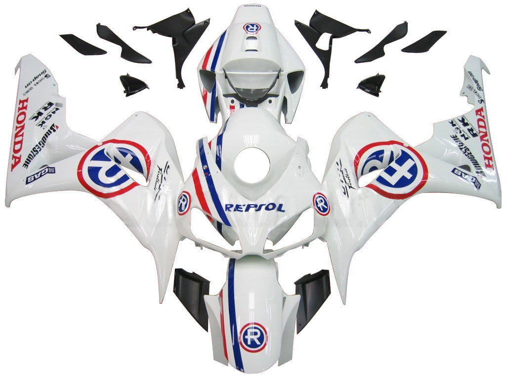 Carenados 2006-2007 Honda CBR 1000 RR Blanco Circle R Repsol Genérico