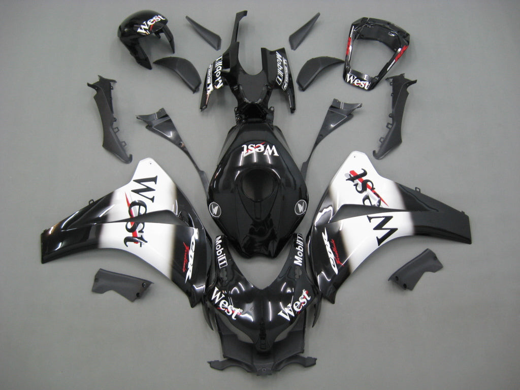 Carenados 2008-2011 Honda CBR 1000 RR Negro Oeste Genérico