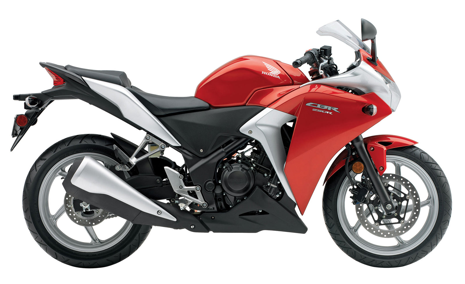 Carenados 2011-2015 Honda CBR250R Rojo Plata CBR Genérico