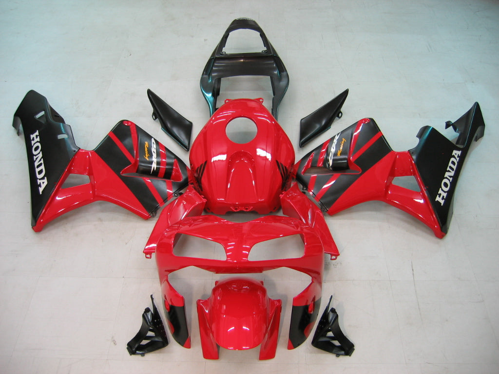 Carenados 2003-2004 Honda CBR 600 RR Rojo y Negro Honda Generic