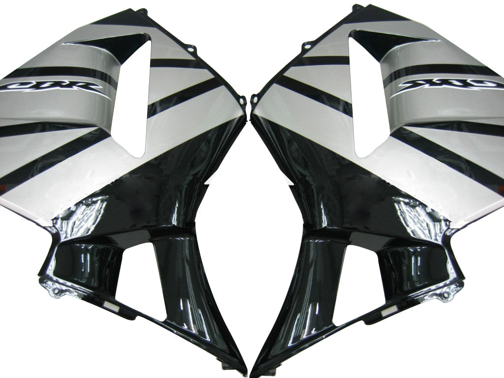 Carenados 2003-2004 Honda CBR 600 RR negro y plata CBR genérico