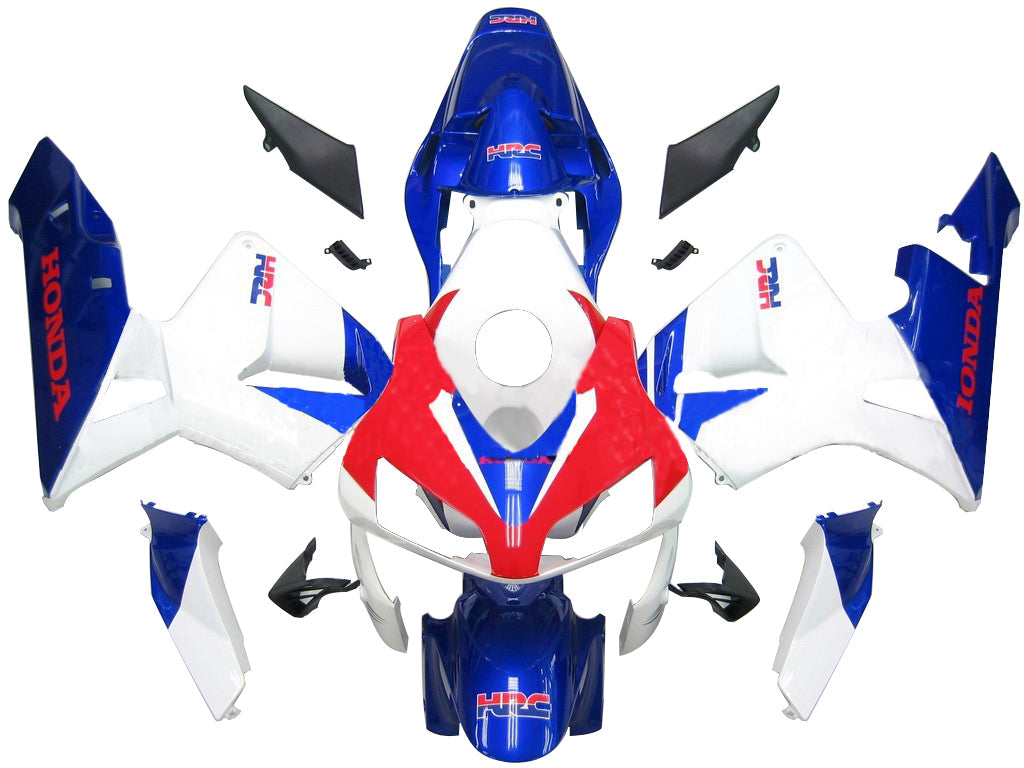 Carenados 2003-2004 Honda CBR 600 RR Rojo Blanco Azul HRC Genérico