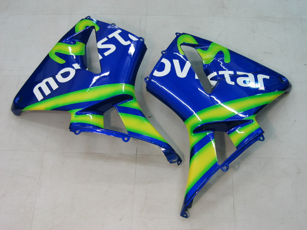 Carenados 2005-2006 Honda CBR 600 RR Azul &amp; Verde Movistar Generic