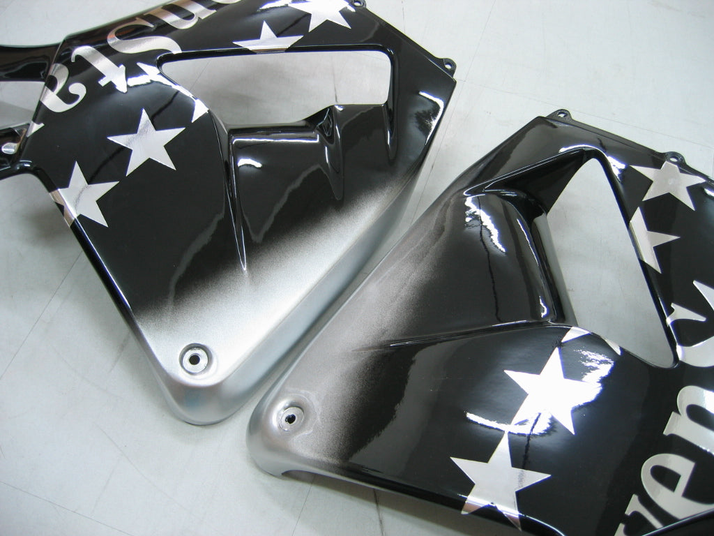 Carenados 2005-2006 Honda CBR 600 RR negro y plata SevenStars genérico