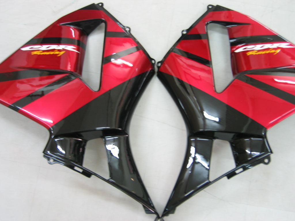 Carenados 2005-2006 Honda CBR 600 RR Negro Rojo Plata CBR Genérico