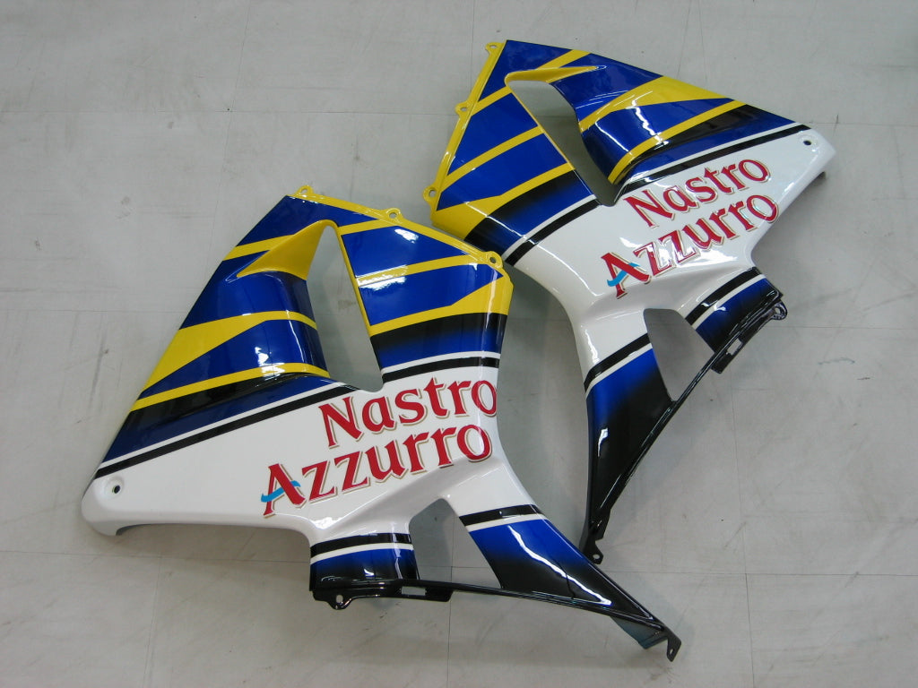 Carenados 2005-2006 Honda CBR 600 RR Amarillo No.46 Azzurro Genérico