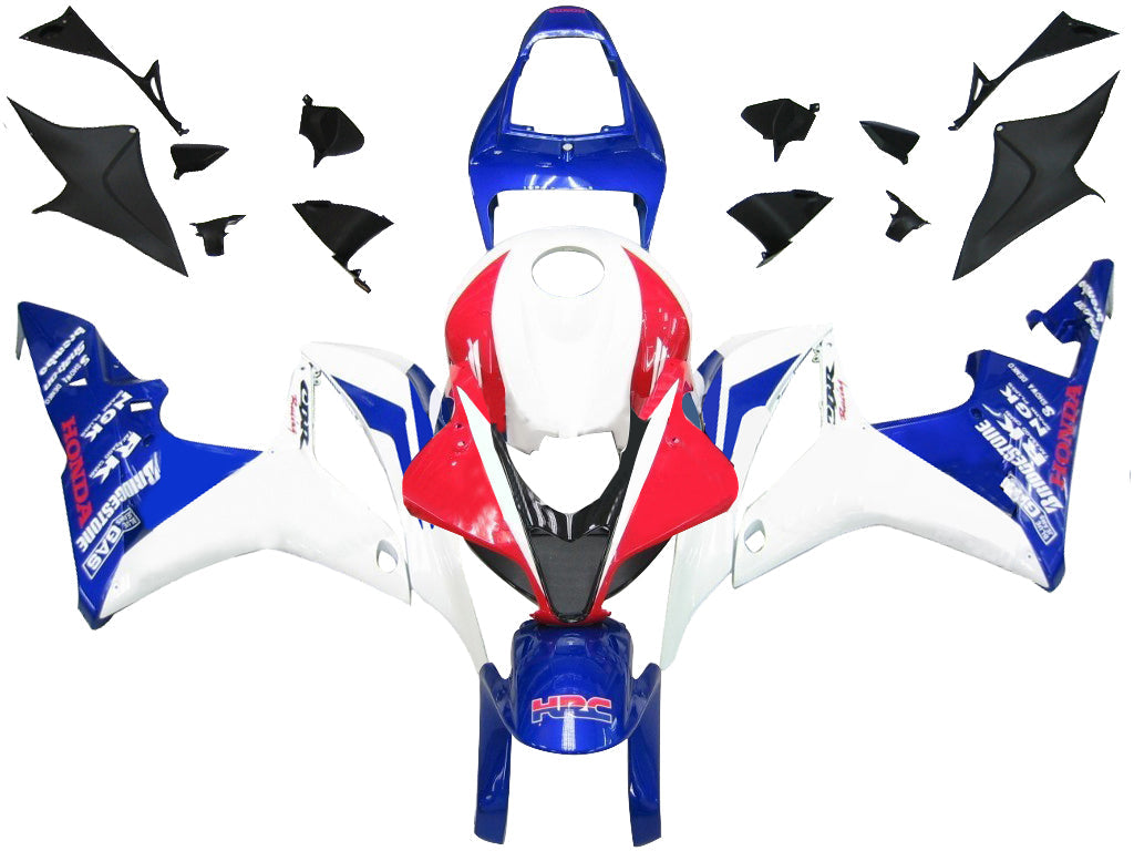 Fairings 2007-2008 Honda CBR 600 RR Red White Blue HRC Generic