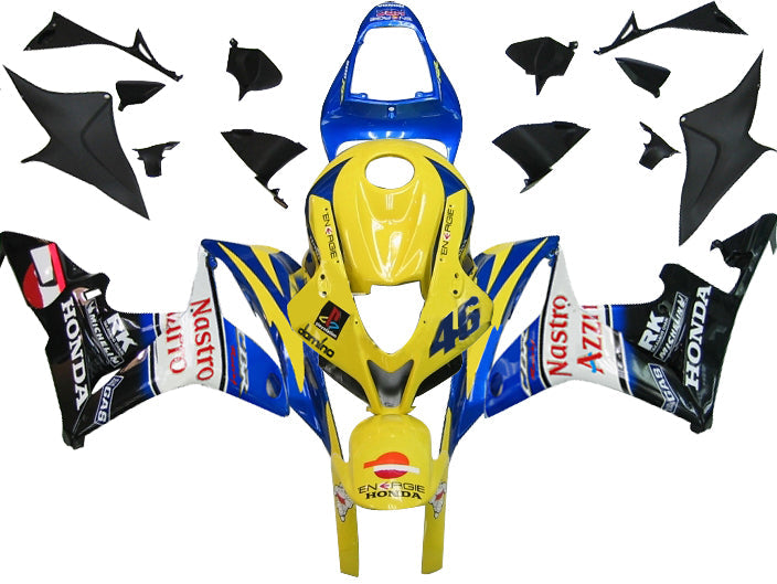 Fairings 2007-2008 Honda CBR 600 RR Multi-Color No.46 Azzurro Generic