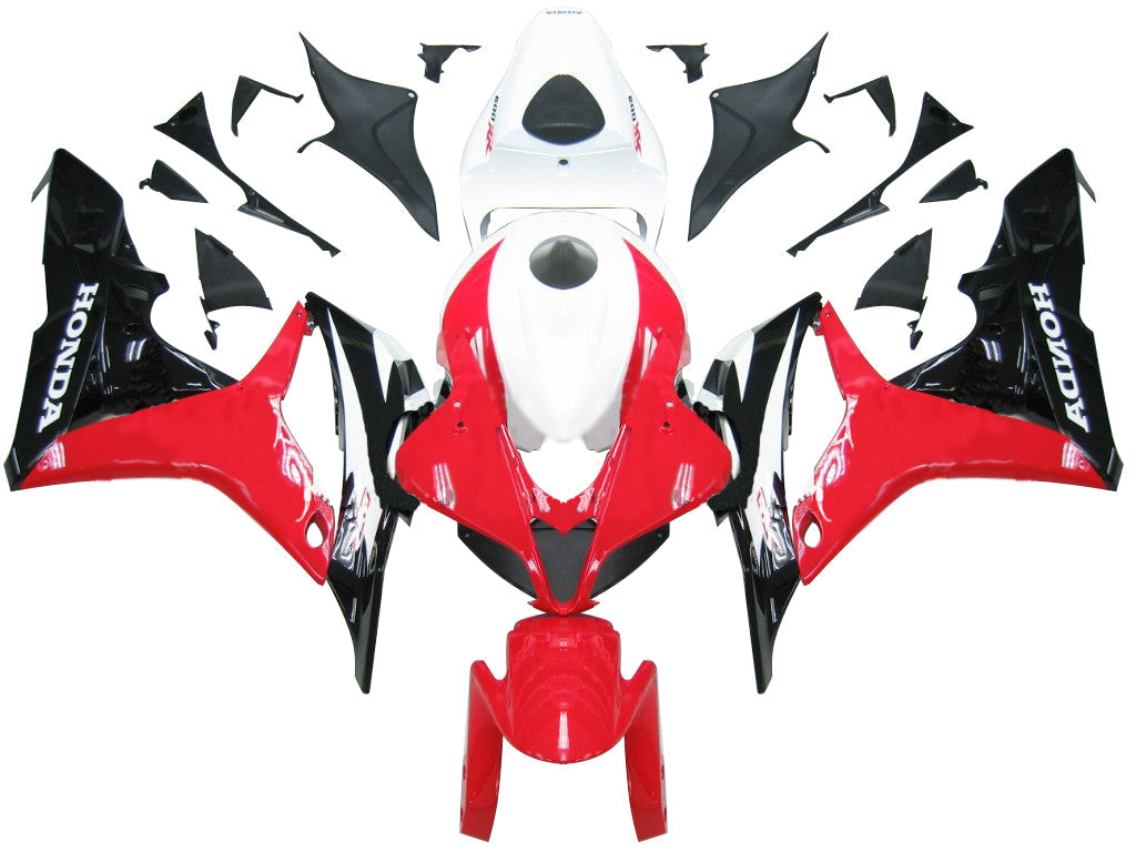 Fairings 2007-2008 Honda CBR 600 RR Red White Black Honda Generic