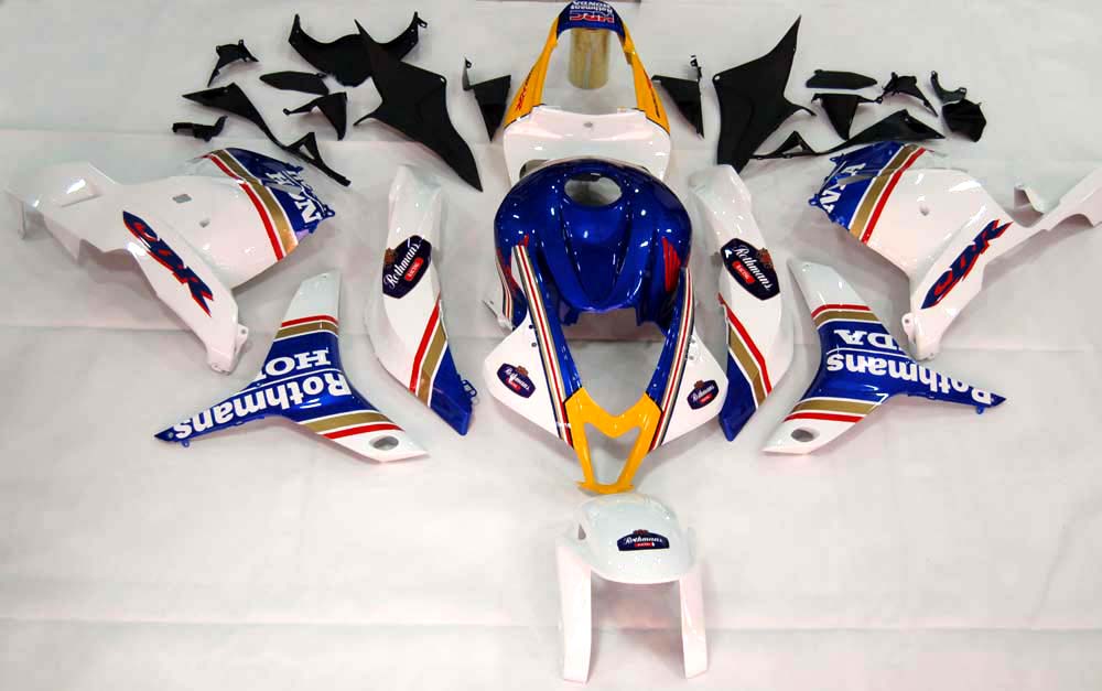 Fairings 2009-2012 Honda CBR 600 RR Multi-Color Rothmans Generic