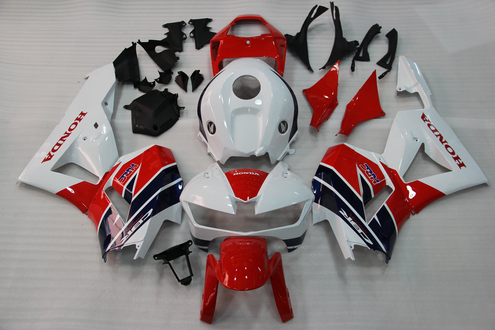 Fairings 2013-2023 Honda CBR600RR HRC White Red Blue Generic