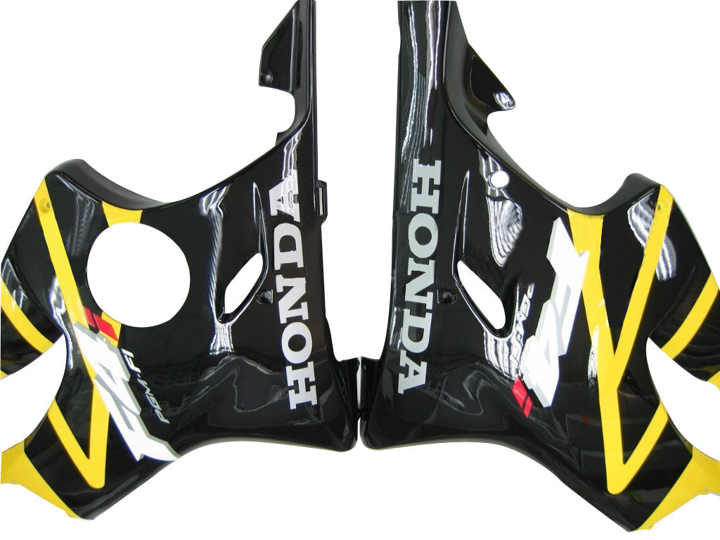 Fairings 2001-2003 Honda CBR 600 F4i Yellow & Black F4i Generic