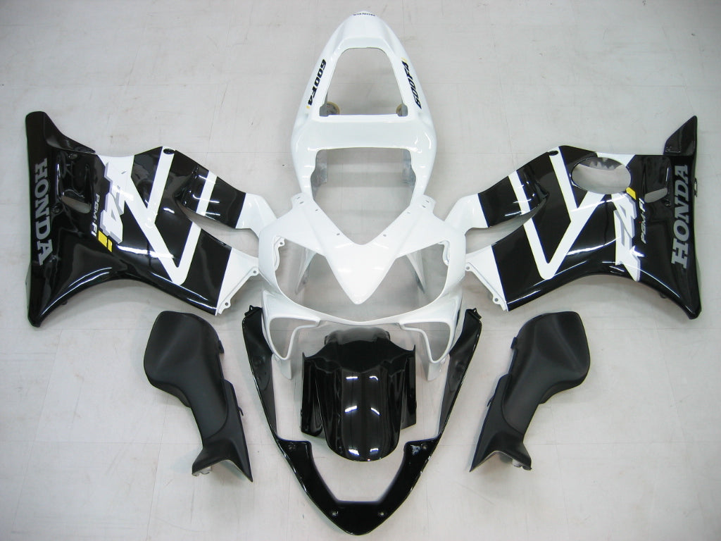 Fairings 2001-2003 Honda CBR600 F4i Black & White F4i Generic