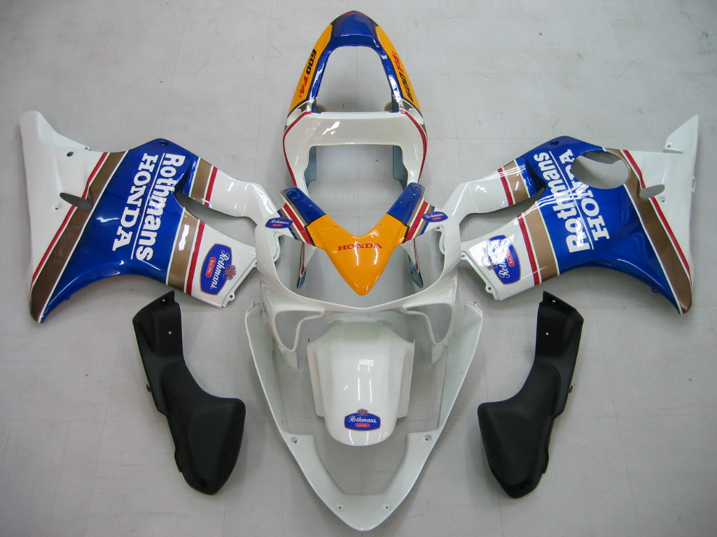 Fairings 2001-2003 Honda CBR 600 F4i White Rothmans Honda Generic