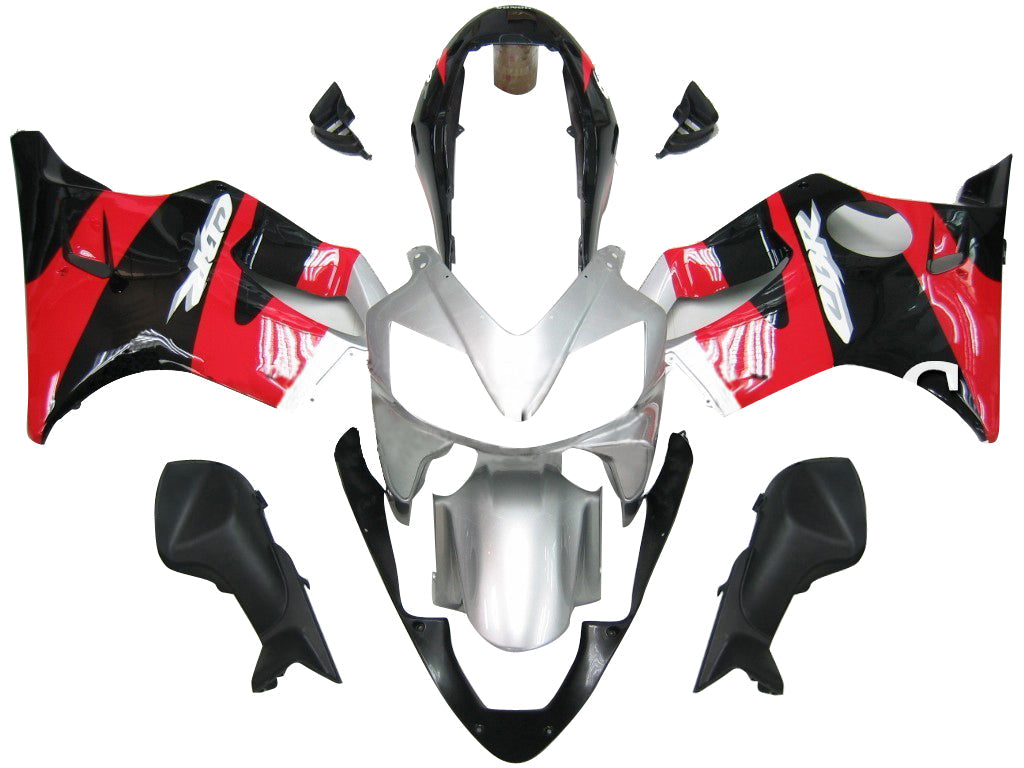 Fairings 2004-2007 Honda CBR 600 F4i Silver Red Black CBR Generic