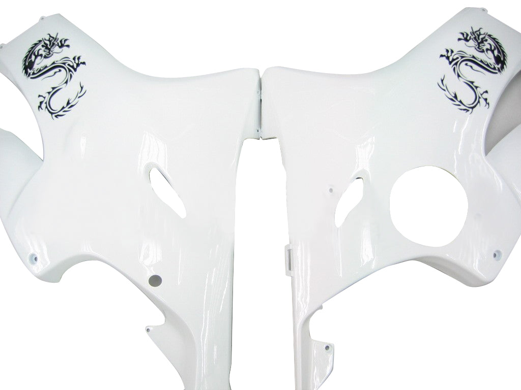 Fairings 2004-2007 Honda CBR 600 F4i White & Chinese Dragon Generic