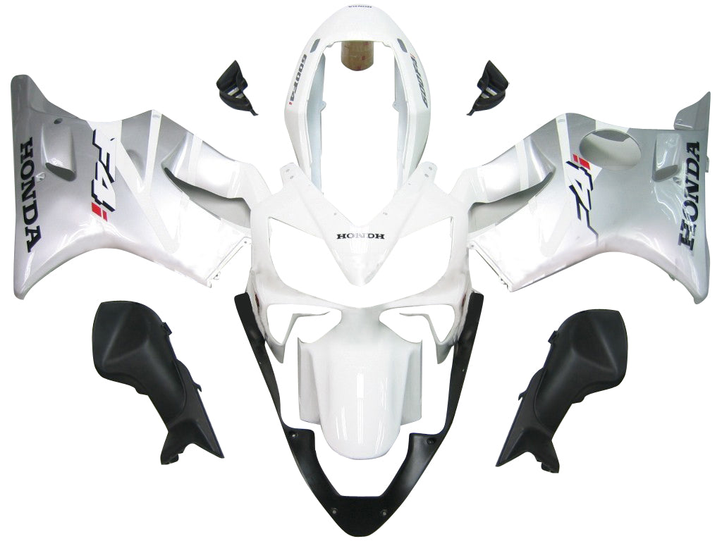 Fairings 2004-2007 Honda CBR 600 F4i White & Silver F4i Generic