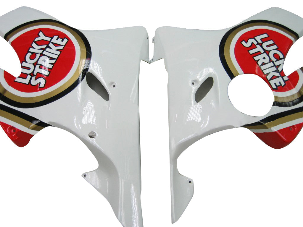 Fairings 2004-2007 Honda CBR 600 F4i White & Red Lucky Strike Generic