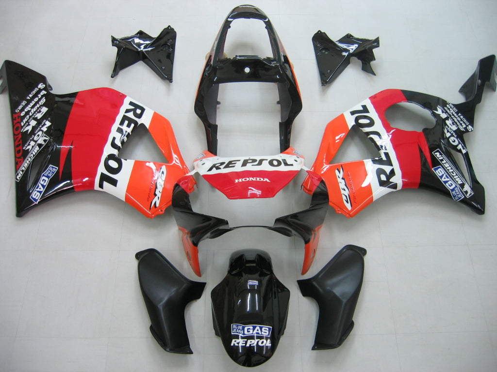 Fairings 2002-2003 Honda CBR 954 RR Black Repsol Honda Generic