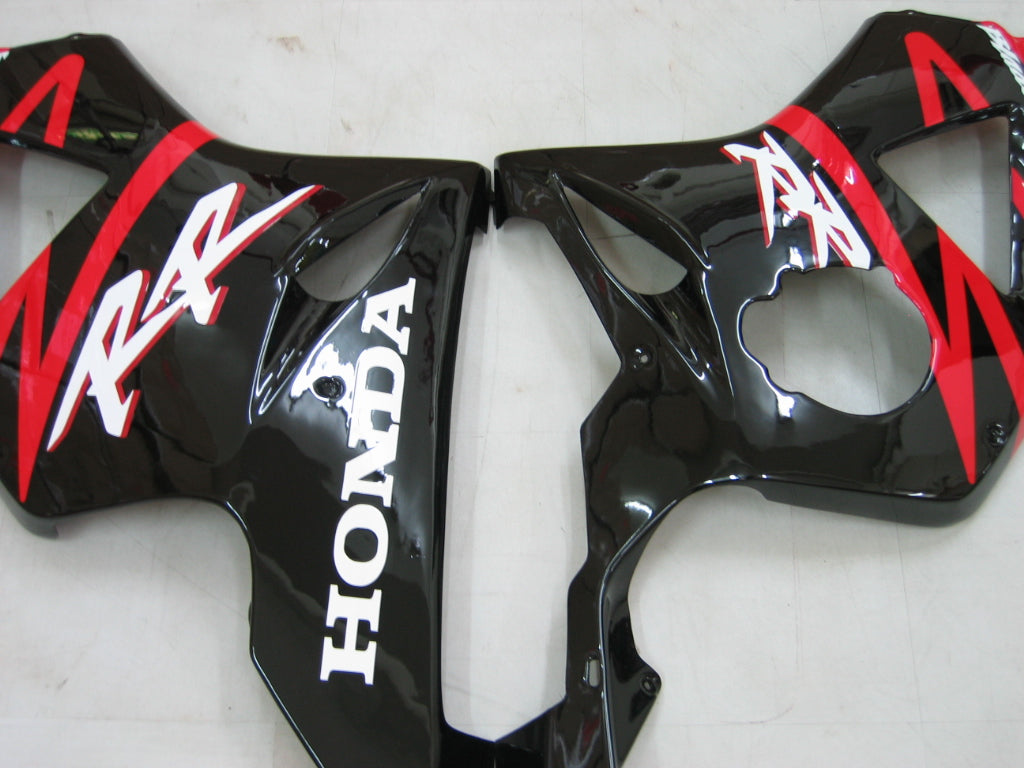 Fairings 2002-2003 Honda CBR 954 RR Red and Black RR Generic