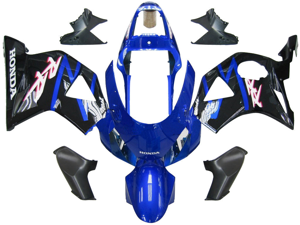 Fairings 2002-2003 Honda CBR 954 RR Blue and Black RR Generic