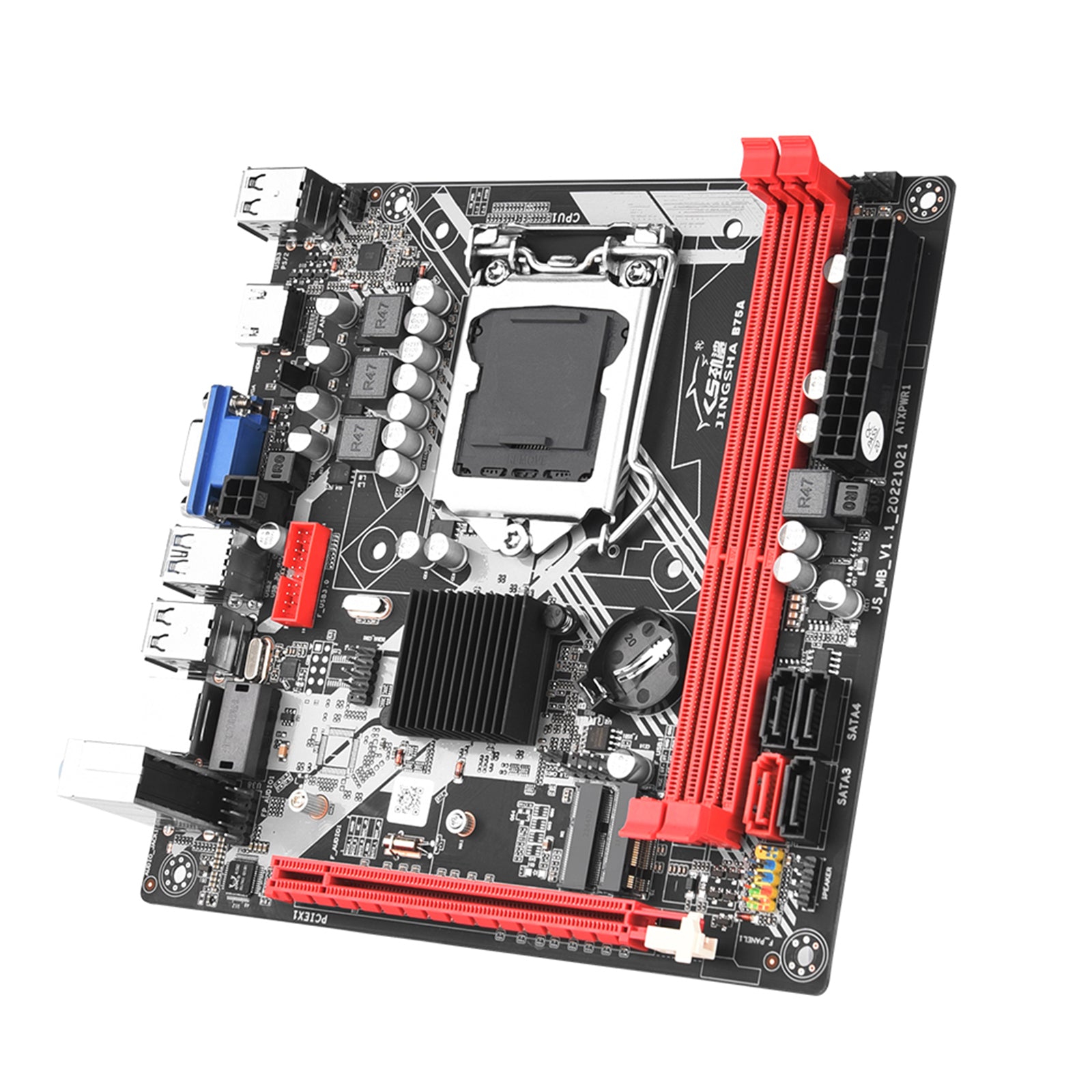 B75A Motherboard LGA 1155 support 2*DDR3 USB3.0 SATA3 NVME WIFI Bluetooth Placa Mae 1155 Plate Board PC gamer B75A LGA1155