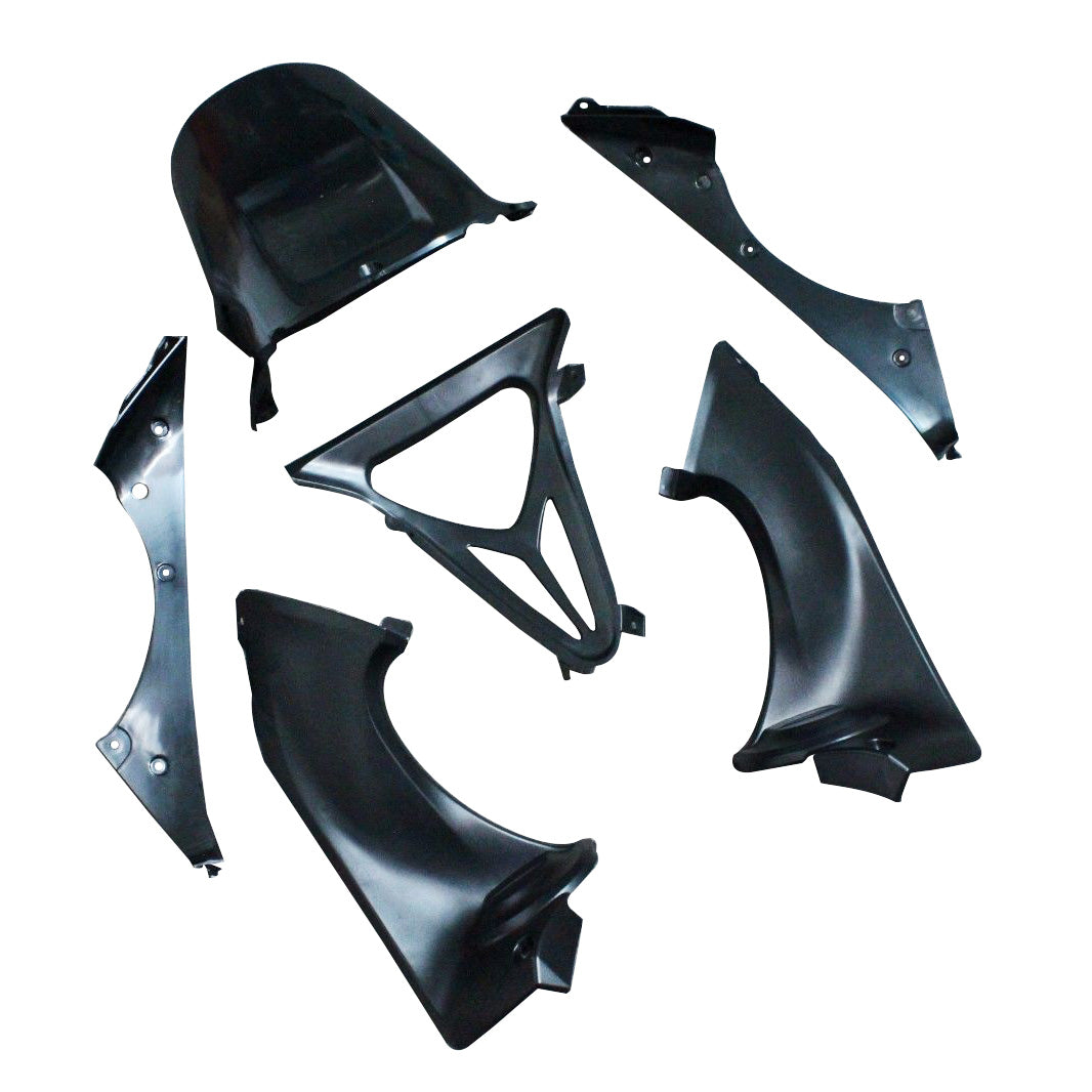 Fairings 1998-2002 Yamaha YZF-R6  Primal only Unpainted Generic