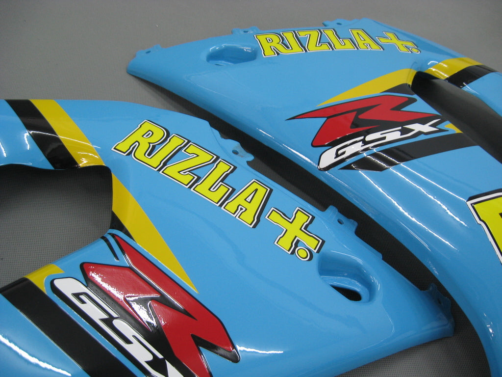 Fairings 2000-2002 Suzuki GSXR 1000 Blue Black Rizla Generic