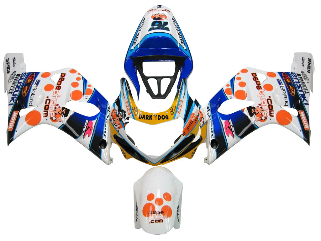 Fairings 2000-2002 Suzuki GSXR 1000 Multi-Color pepephone Generic