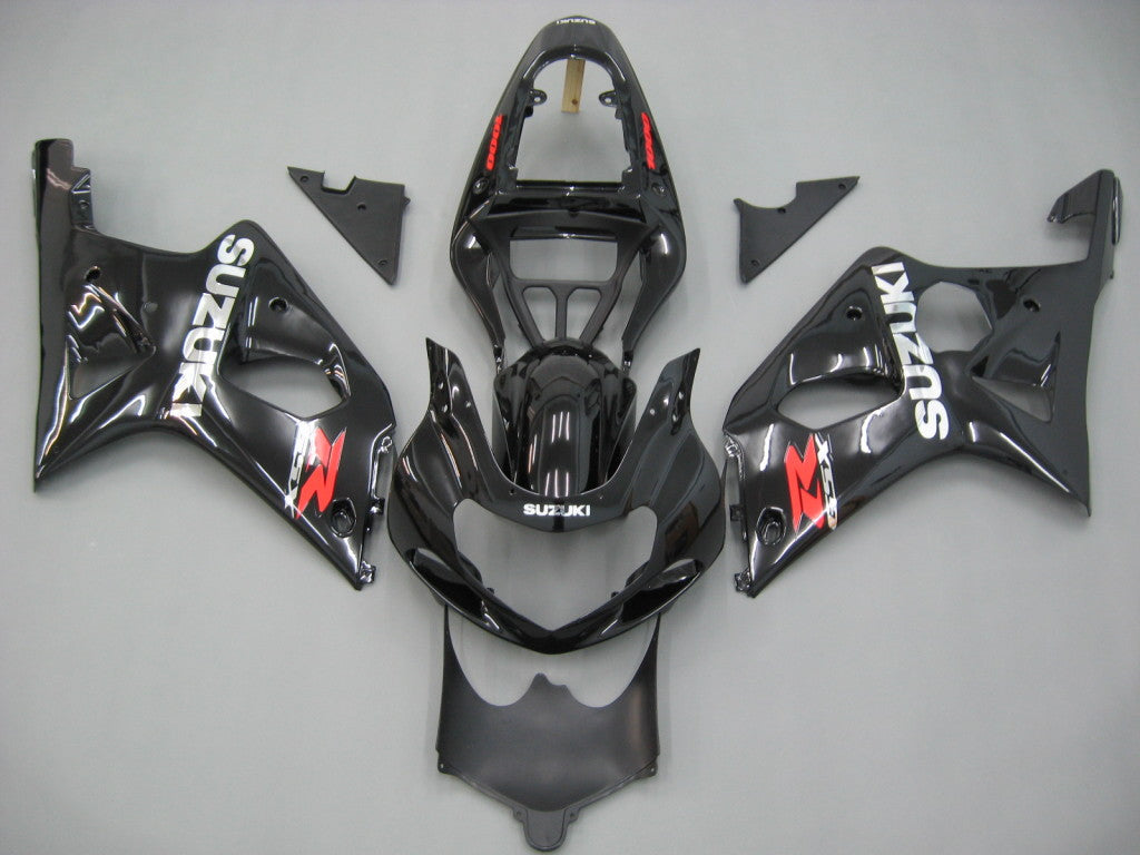 Fairings 2000-2002 Suzuki GSXR 1000 Black Suzuki GSXR Generic