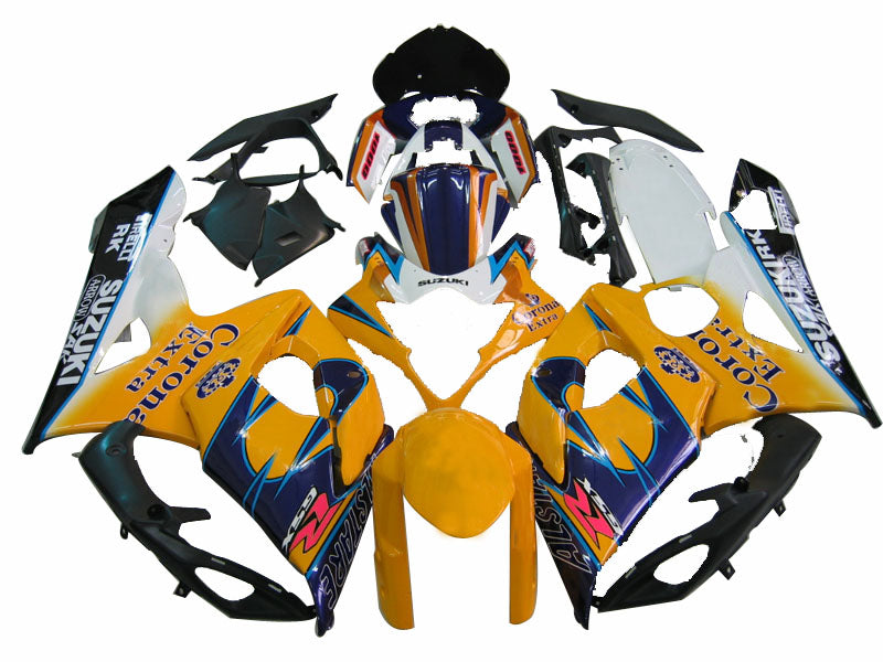 Fairings 2005-2006 Suzuki GSXR 1000 Blue Yellow Alstare Corona Generic