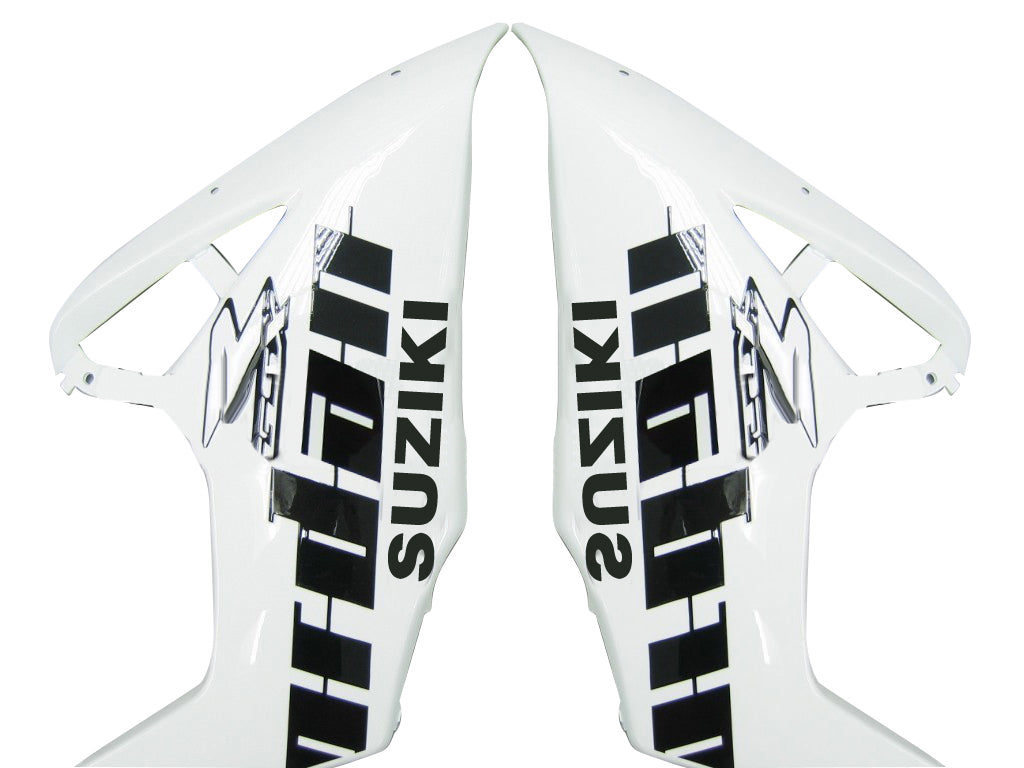 Fairings 2005-2006 Suzuki GSXR 1000 White & Black Jordan Generic