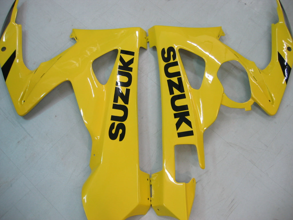 Carenados 2005-2006 Suzuki GSXR 1000 Amarillo y Negro Genérico