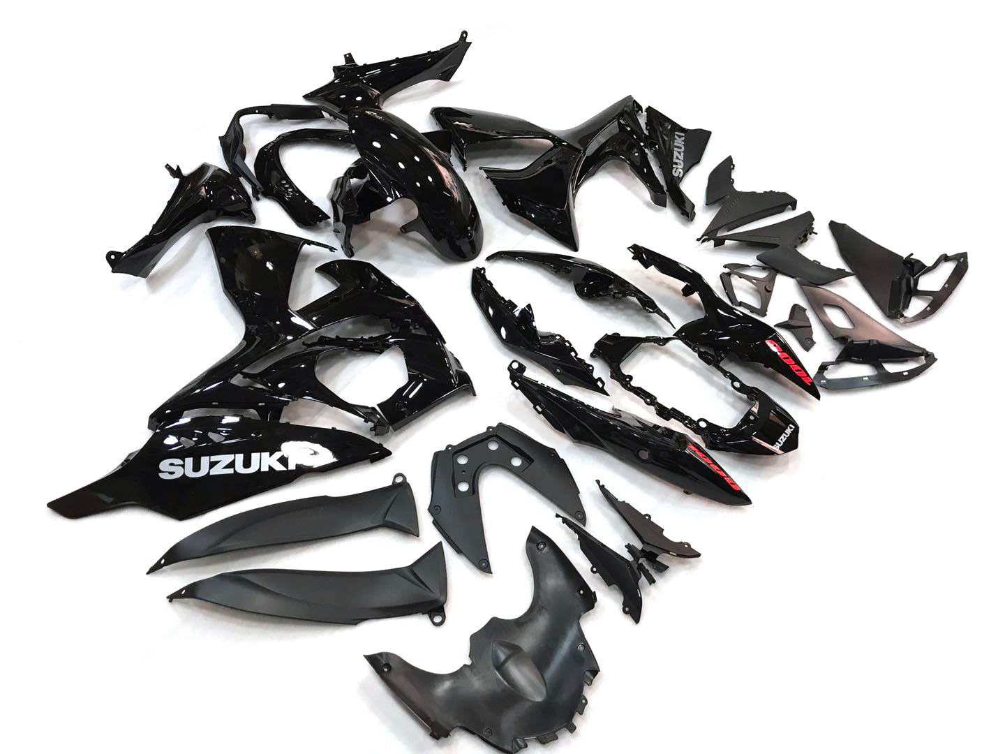 Carenados 2009-2016 Suzuki GSXR 1000 All Black GSXR Genérico